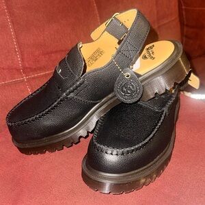 Dr Marten Unisex Leather Slingback Mules